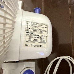 卓上扇風機の画像