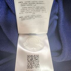 正規MONCLER■ロゴジップパーカー　Mの画像