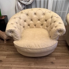 1人掛けソファ　2脚セットの画像