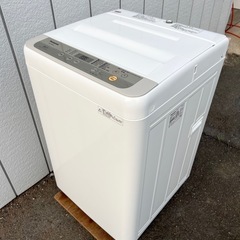 ■パナソニック 全自動洗濯機 5.0kg 2019年製■Panasonic NA-F50B12 単身向け洗濯機■1人用  縦型洗濯の画像