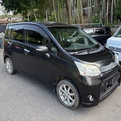 車検2年！全込22万！陸送可！ダイハツ ムーヴ カスタム プッシュスタート！Bluetooth！フルセグ！燃費20km！車検ロング！電動格納ミラー！ETC！乗って帰れます！の画像