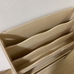 四日市引渡し/　LOWYA　Pieni  絵本棚 収納ラック　本棚 子ども部屋の画像