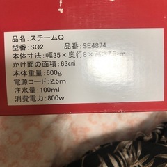スチームアイロンの画像