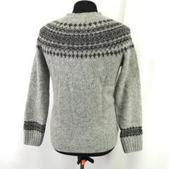 スコットランド製★HOWLiN'【ハウリン】 ウールセーター【メンズXS/グレー/gray】Tops◆BJ050-hの画像