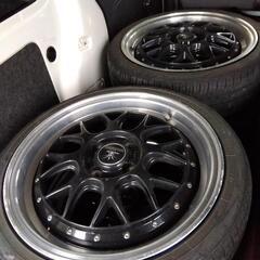 受付終了土曜引き取り限定価格16インチ　pcd100の画像