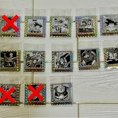 ドラゴンボールウエハース　40周年記念シールの画像