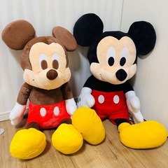 『新品未使用』ディズニー ミッキーぬいぐるみ2点セット