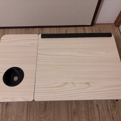 【美品】テレワーク用 パソコン 折りたたみテーブル ソファ用の画像