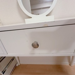 【都内か栃木お渡し】ドレッサー チェア セットの画像