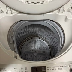 シャープ　洗濯機　7kg　2022年製　ES-GE7F-W の画像