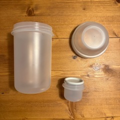 無印良品トッピングカップ付き　ランチカプセル(未使用に近い)の画像