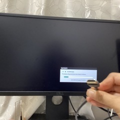 Dell 20型パソコンPC モニターの画像
