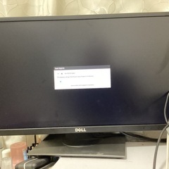 Dell 20型パソコンPC モニターの画像