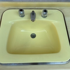 人工大理石洗面台の画像