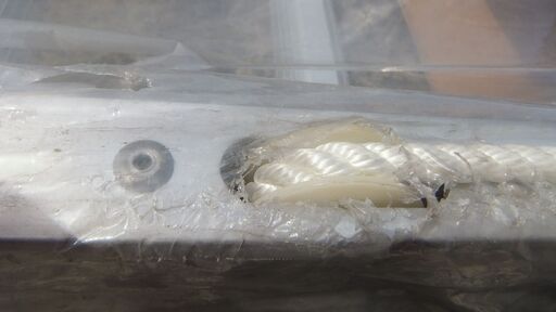 アルミ梯子2連　③　7.61m