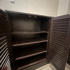 ルーバータイプ　シューズラックの画像