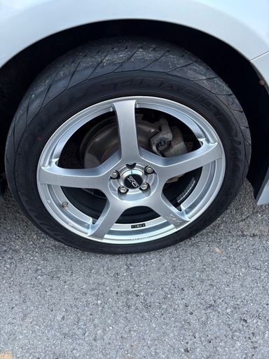 215/45r17 OZレーシングトリノ　17インチ　pcd100 スバル車やプリウス86BRZなどおすすめ！