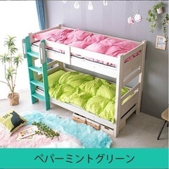 セミシングル2段ベットの画像