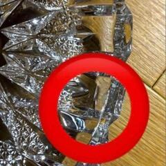 昭和レトロ　大型　ガラス灰皿　２個　クリスタル　小物入れの画像