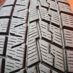 YOKOHAMA ice GUARD iG70 175/65R14 14インチ スタッドレス 4本 21年製 バリ溝 ベリーサ コルト キューブ フィット ノート bB等　(KTG277)の画像