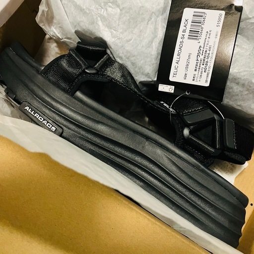 新品未使用タグ箱付　テリックリカバリーサンダルTELIC ALLROADS-S4
