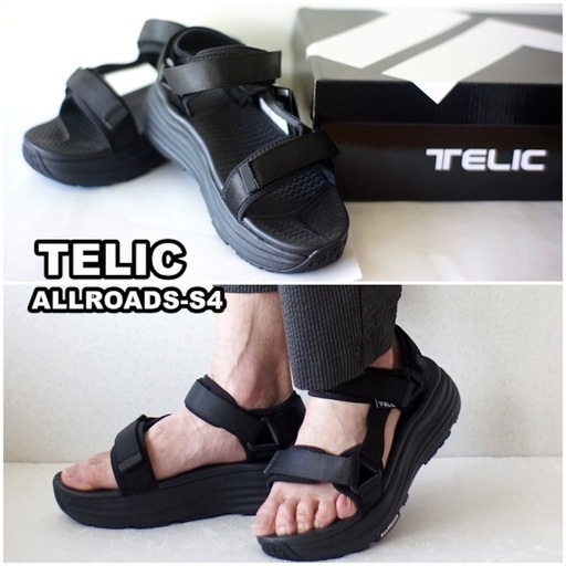新品未使用タグ箱付　テリックリカバリーサンダルTELIC ALLROADS-S4