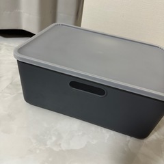 蓋付き　収納ボックスの画像