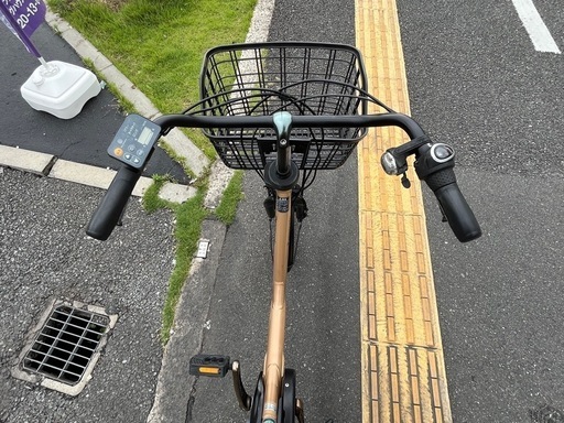 中古Panasonic電動アシスト自転車 13.2Ah4点灯 大阪