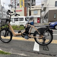 中古Panasonic電動アシスト自転車　13.2Ah4点灯　大阪