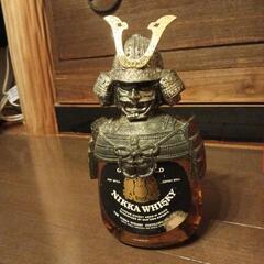 貴重♪ NIKKA WHISKY ニッカ ウイスキー 鎧 兜 侍 KABUTOの画像