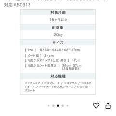 エアバギー専用ステップボード 2ウェイボードEXの画像