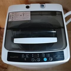 1人、2人にちょうどいいシンプルなデザインの洗濯機 5kg 2023年製の画像