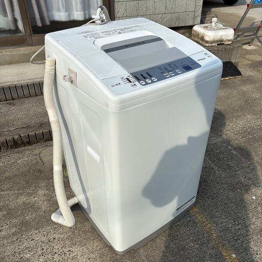 HITACHI　全自動洗濯機　NW-R703　2017年製　7.0㎏ Amazon.co.jp: 7.0kg全自動洗濯機 NW-R703-W ホワイト : Home