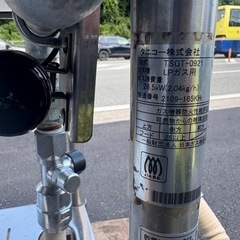 ■中古品 タニコー ３口ガスコンロ TSGT-0921 LPガス 2021年 900ｘ600 プロパンガス 動作問題なし■の画像