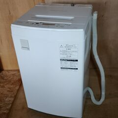 東芝 全自動洗濯機 4.5kg ピュアホワイト AW-45M5 ...