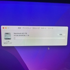 Apple iMac 21.5インチ Late2015 corei5 HDD1TB アップル 動作確認済の画像