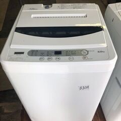 NO B309  ★格安特価★福岡市内配送設置無料★ YAMADA SELECT YWM-T60G1 6.0kg 全自動洗濯機　2019年の画像