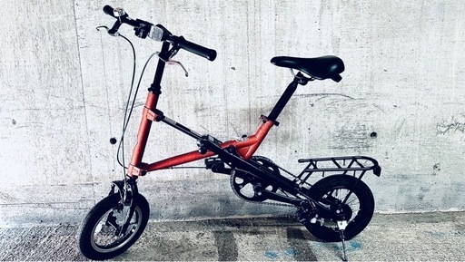 廃盤 レア　ほぼ未使用　HARRY QUINN MAGIC WAND 12インチ 折りたたみ自転車 オレンジ スマート