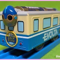 非売品●プラレール パナソニックコラボ★エボルタ電池鉄道 ９９系...