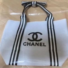 新品　シャネル CHANEL ノベルティ　リボントートバッグ