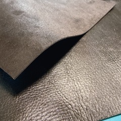 レザークラフト オイルヌメ 牛革の画像