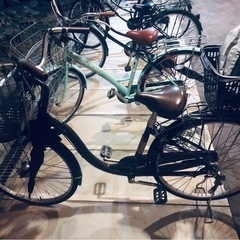 送料無料／中古品／ 電動アシスト自転車 Panasonic Gyutto／BE-ENMD635T用 後輪ホイール／26x1_1/2／内装３段／エンド幅128mm（管6050701） 24fad631-aa.jpg