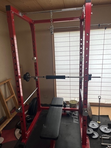 パワーラック とバーベルセット