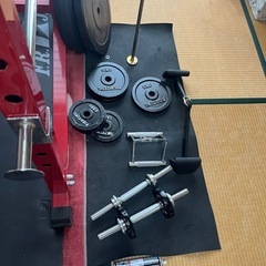 パワーラック とバーベルセットの画像