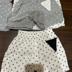 8090 ガーゼ　セットアップ　の画像