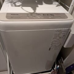 洗濯機（NA-F50B13 2019年製）の画像