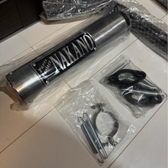 ✨️新品✨️XJR400 ナカノイーレス管 黒 4HM RH02J 流用可 マフラーの画像