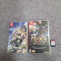 スイッチ　ソフト(ソードアートオンライン、モンハンダブルクロス、...