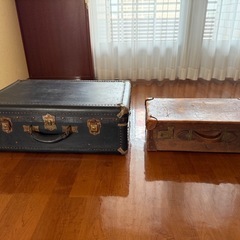 決まりました。アンティーク　トランク の画像