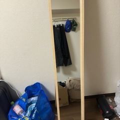 ニトリ スリムスタンドミラー Nインシス2(ナチュラル) 